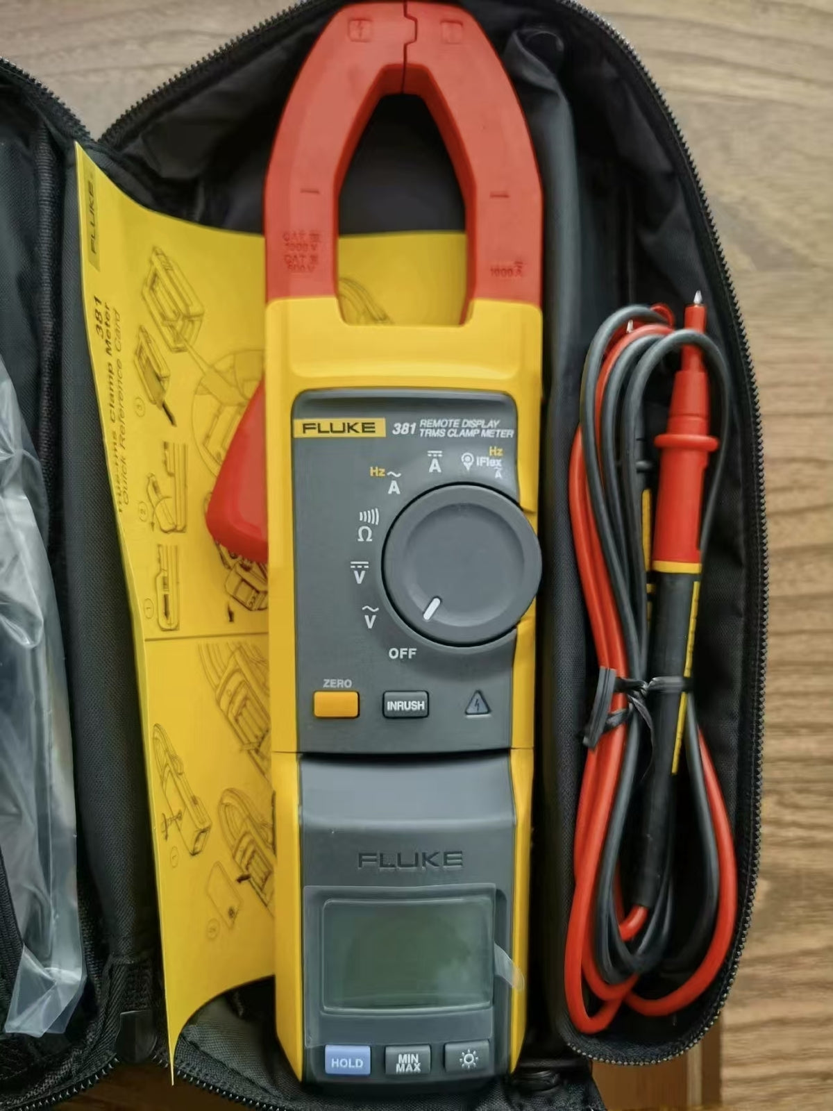 Fluke 381 True-RMS AC/DC Clamp Meter with iFlex Cable