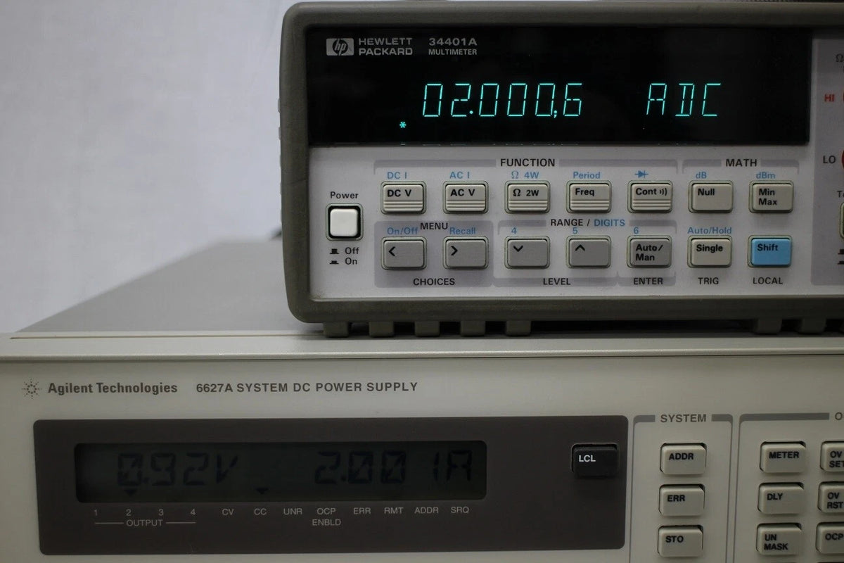 Agilent 6627A 0-50V 2A 4ch System DC Power Supply