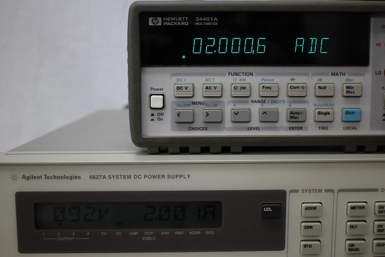 Agilent 6627A 0-50V 2A 4ch System DC Power Supply