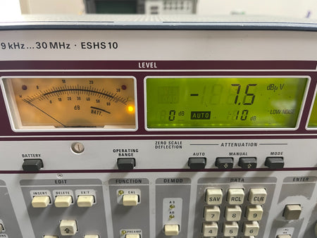 Rohde &amp; Schwarz ESHS10 EMI Test Receiver 9 kHz - 30 MHz _4591