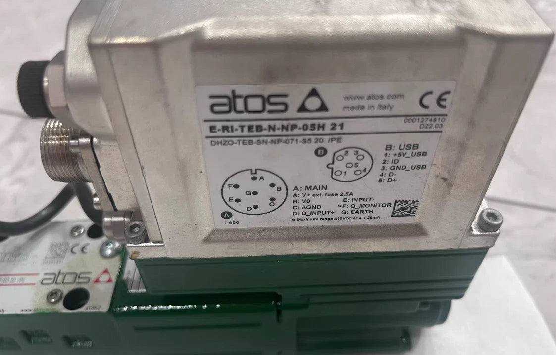 Atos Proportional Valve DHZO-TEB-SN-NP -071-S5 20 /PE