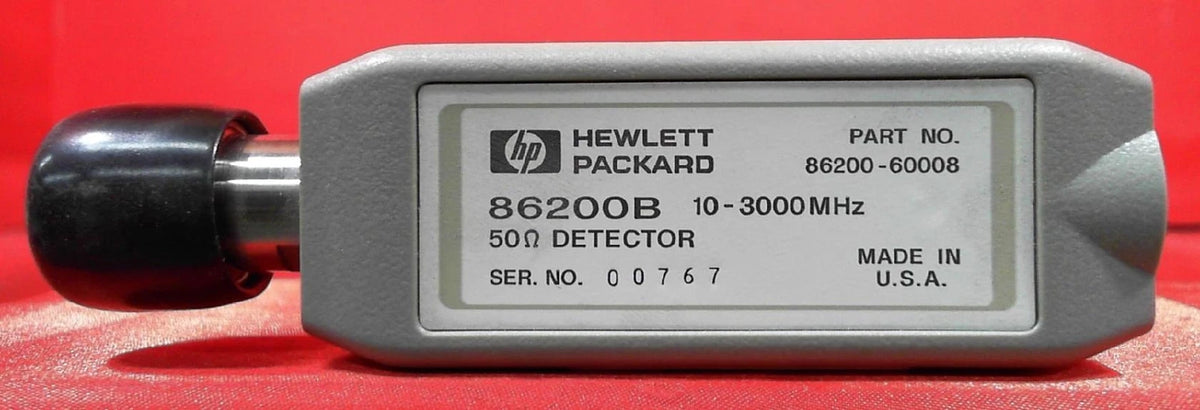 HP Agilent Keysight 86200B RF Scalar Detector 50 Ohms 10MHz to 1300MHz