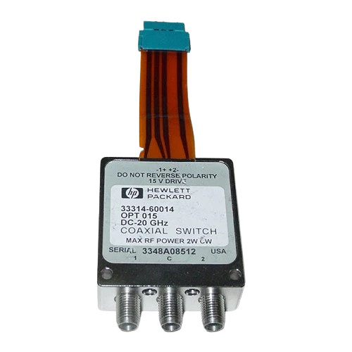Agilent Keysight 33314-60014 RF Coaxial Switch 15 VDC
