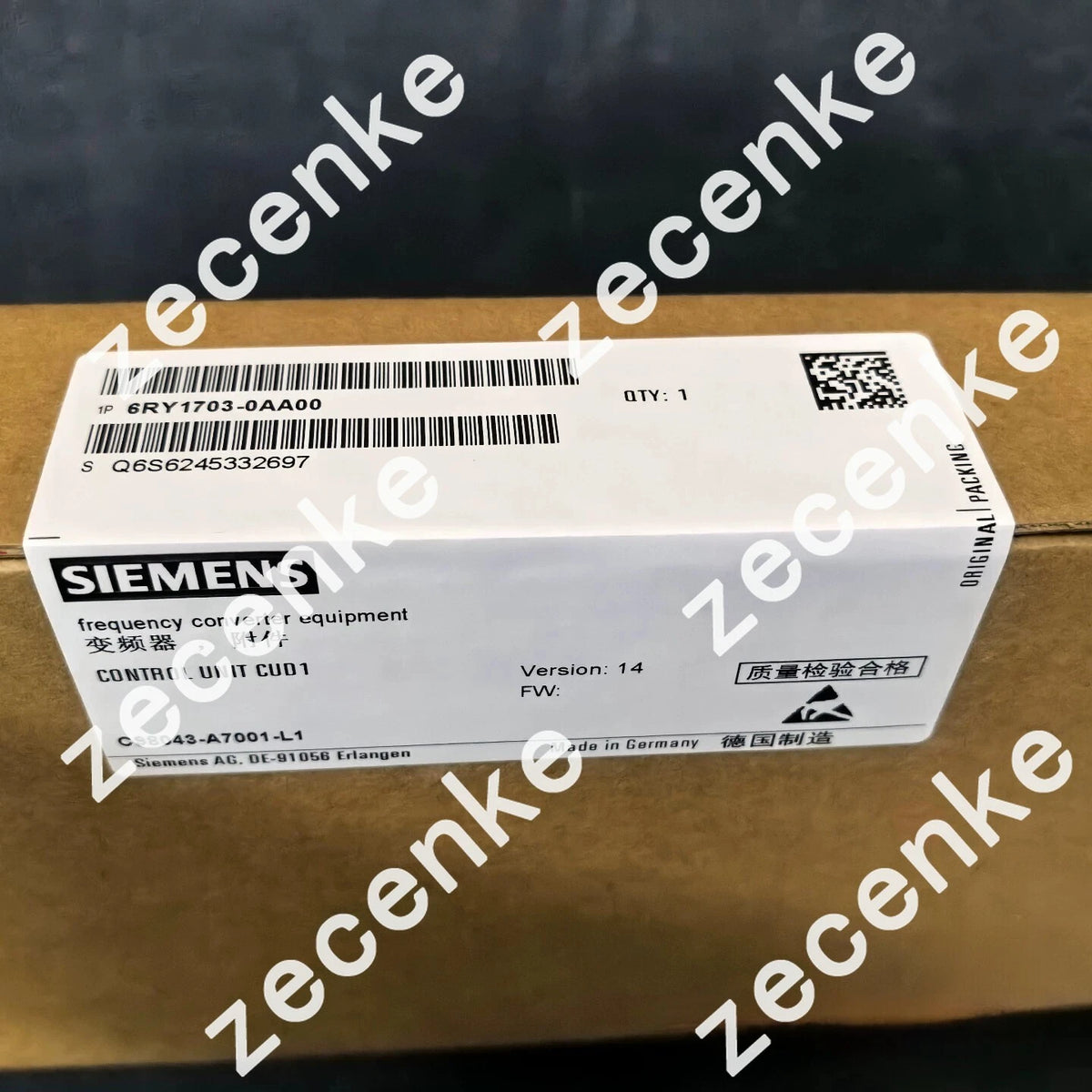 SIEMENS C98043-A7001-L1 CUD1 Control Board New in Box