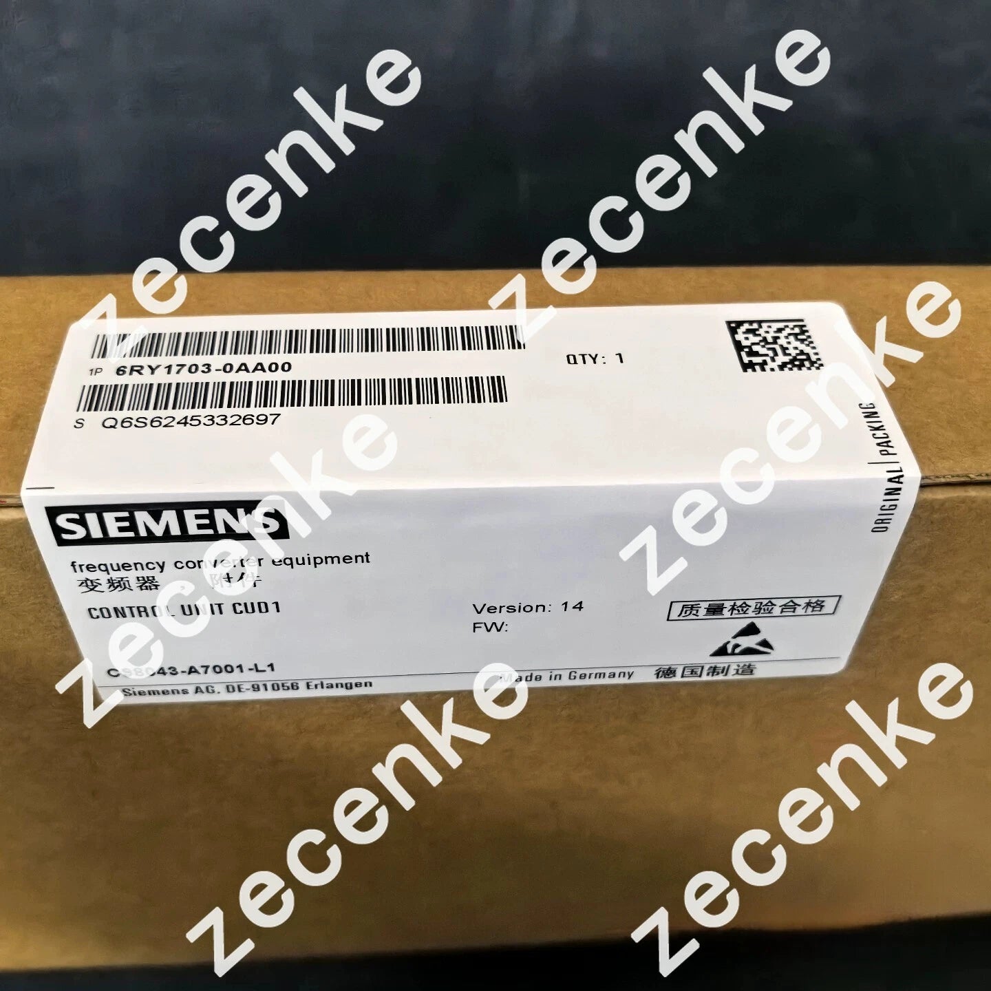 SIEMENS C98043-A7001-L1 CUD1 Control Board New in Box