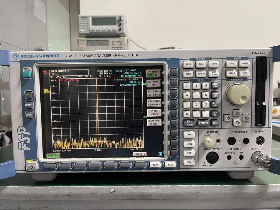 Rohde & Schwarz FSP40 9KHz - 40GHz Spectrum Analyzer 1164.4391.40 w/ FSP-B3 _040 - XG eqpt