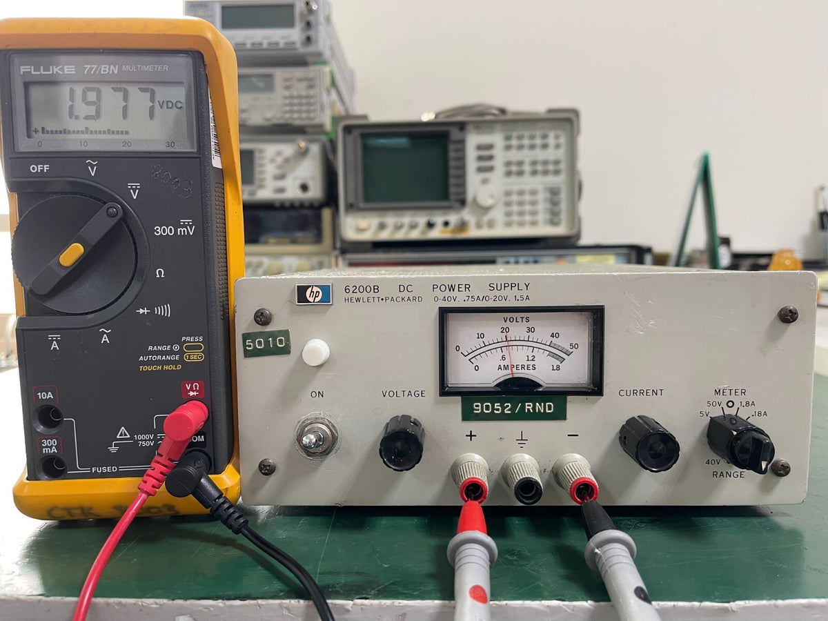 HP Agilent 6200B DC Power Supply 0-40V 0-0.75A or 0-20V 0-1.5A - XG eqpt