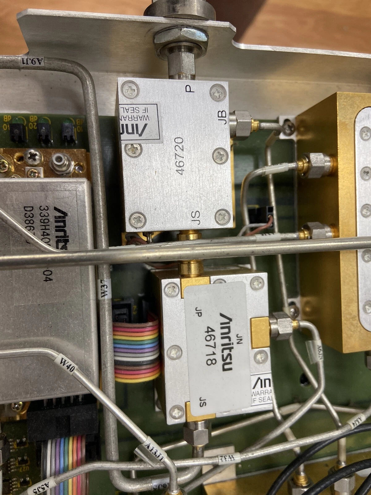 Anritsu Wiltron Scorpion Vna 6 Ghz Rf Deck Pick Your Part! Make Offer! Max Opts!