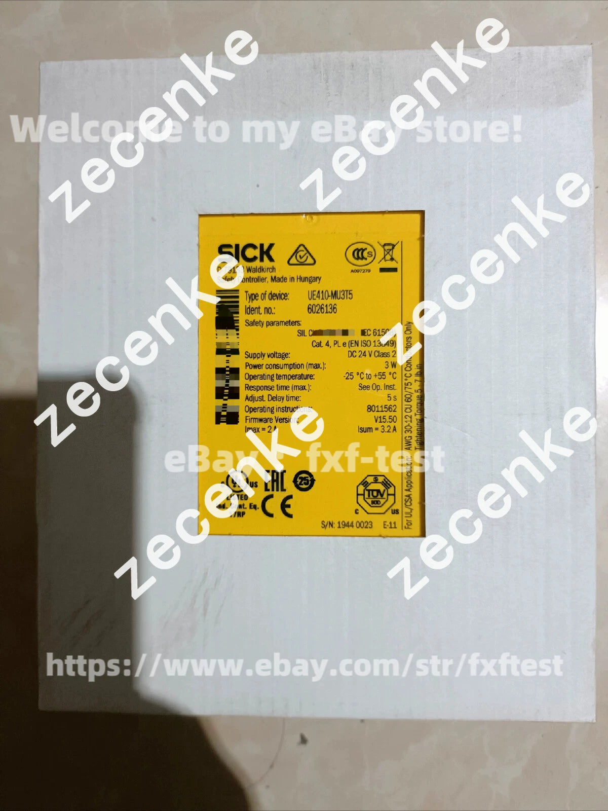 New SICK UE410-MU3T5 Safety Relay 6026136#fxf