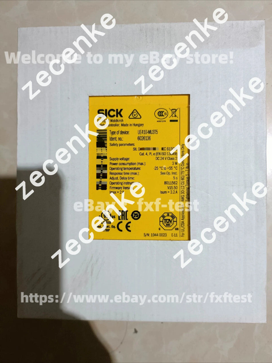 New SICK UE410-MU3T5 Safety Relay 6026136#fxf