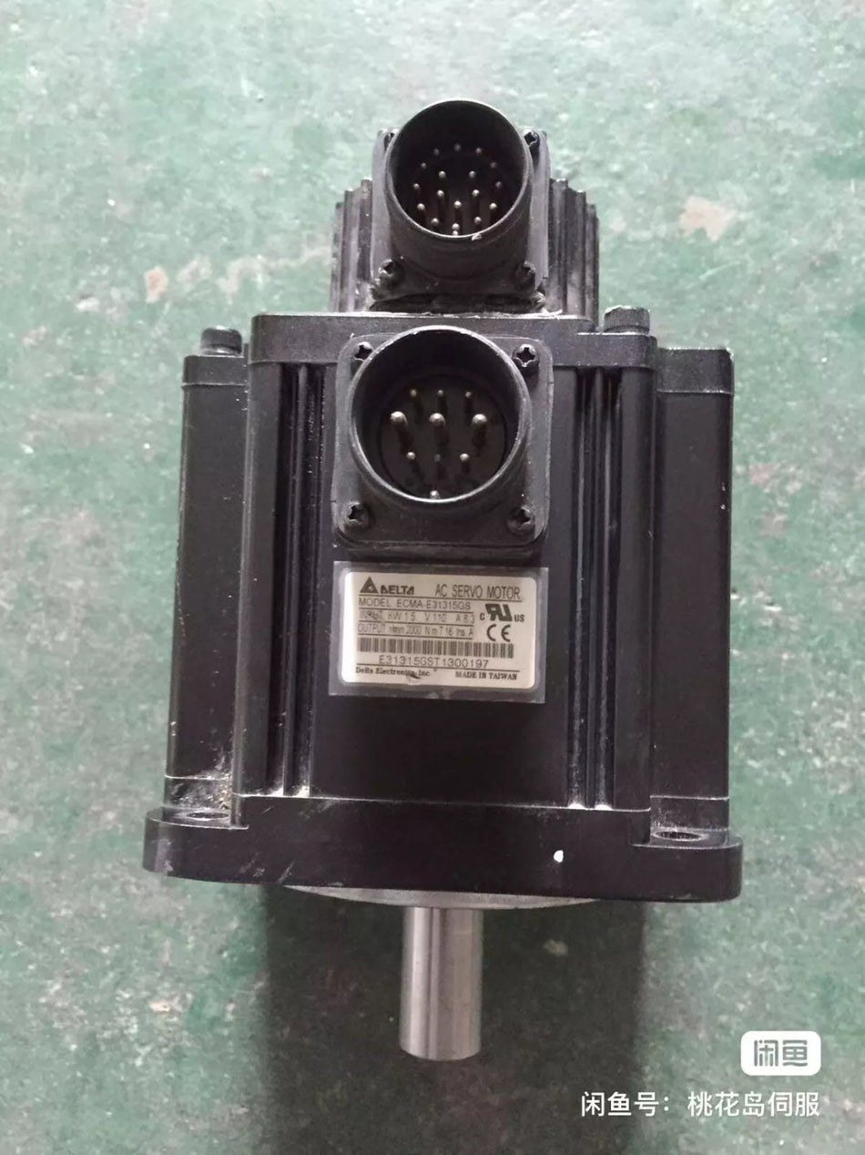 1PC USED ECMA-E31315GS servo motor () #L3099Y LZ