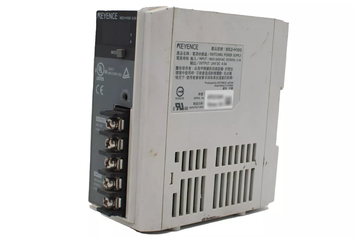 Keyence MS2-H100 Power Supply Module MS2H100