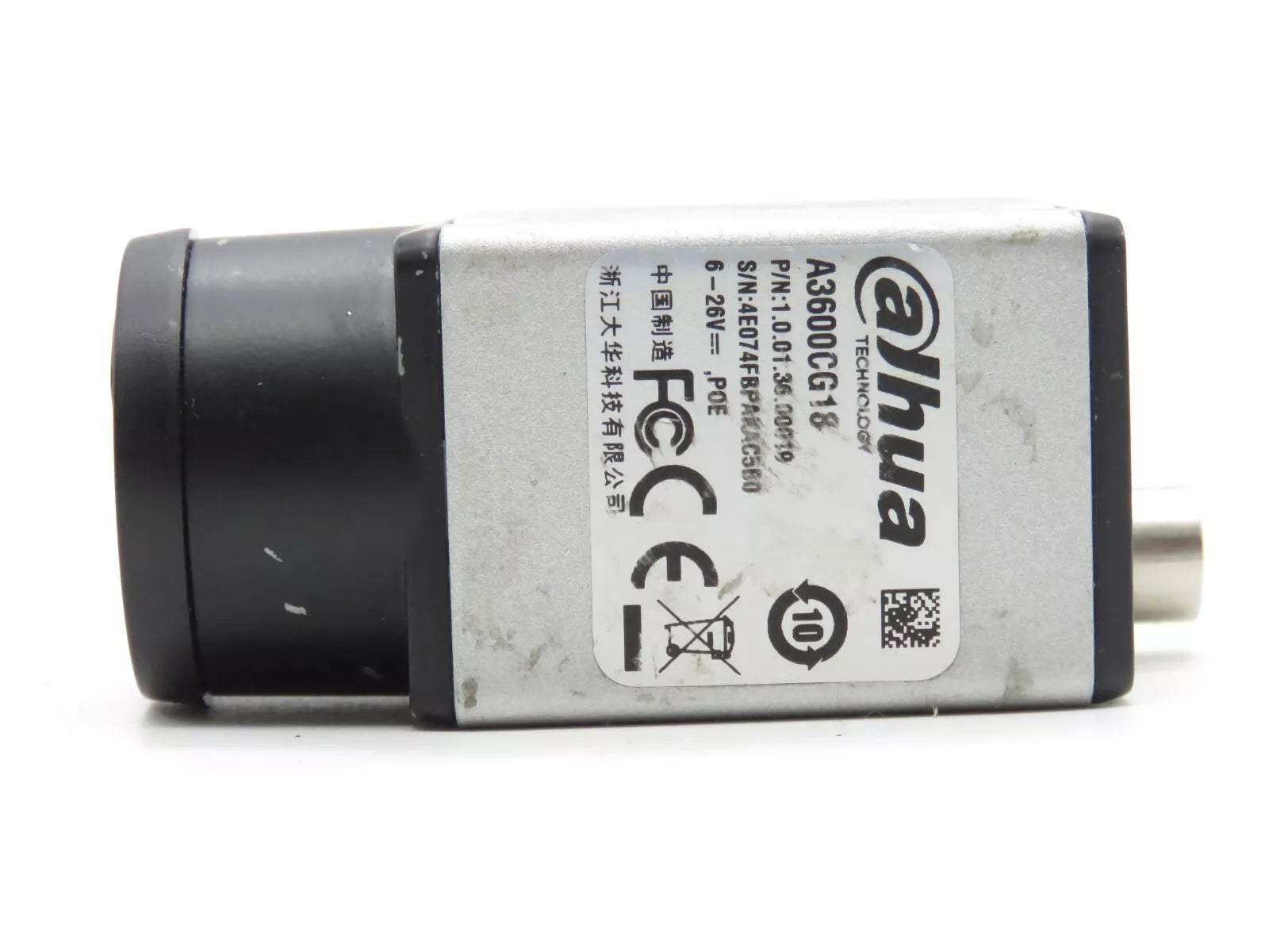 Dahua A3600CG18 GigE Vision Industrial High-Speed Machine Vision Camera