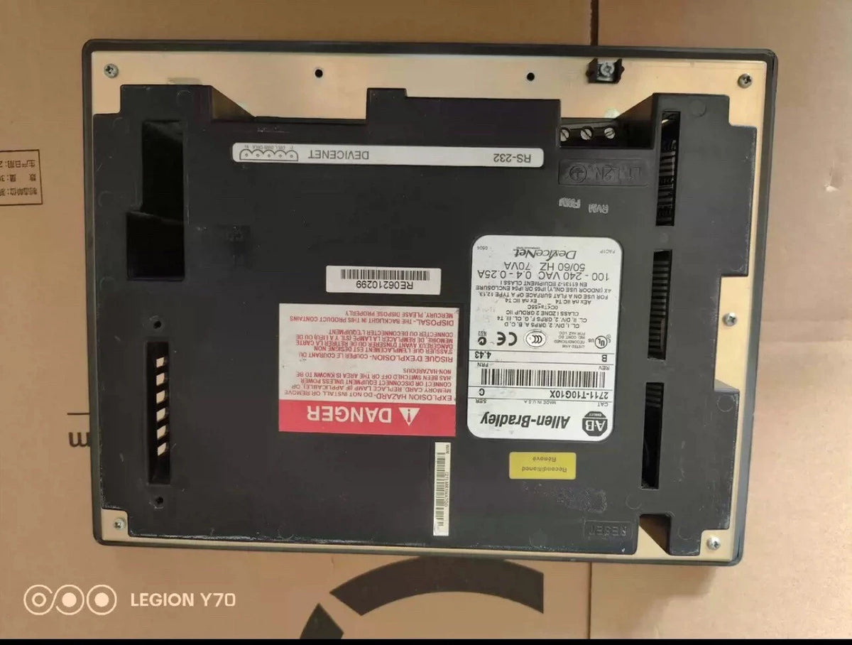 2711-T10G10X Industrial Touchscreen HMI Panel 10-inch Display