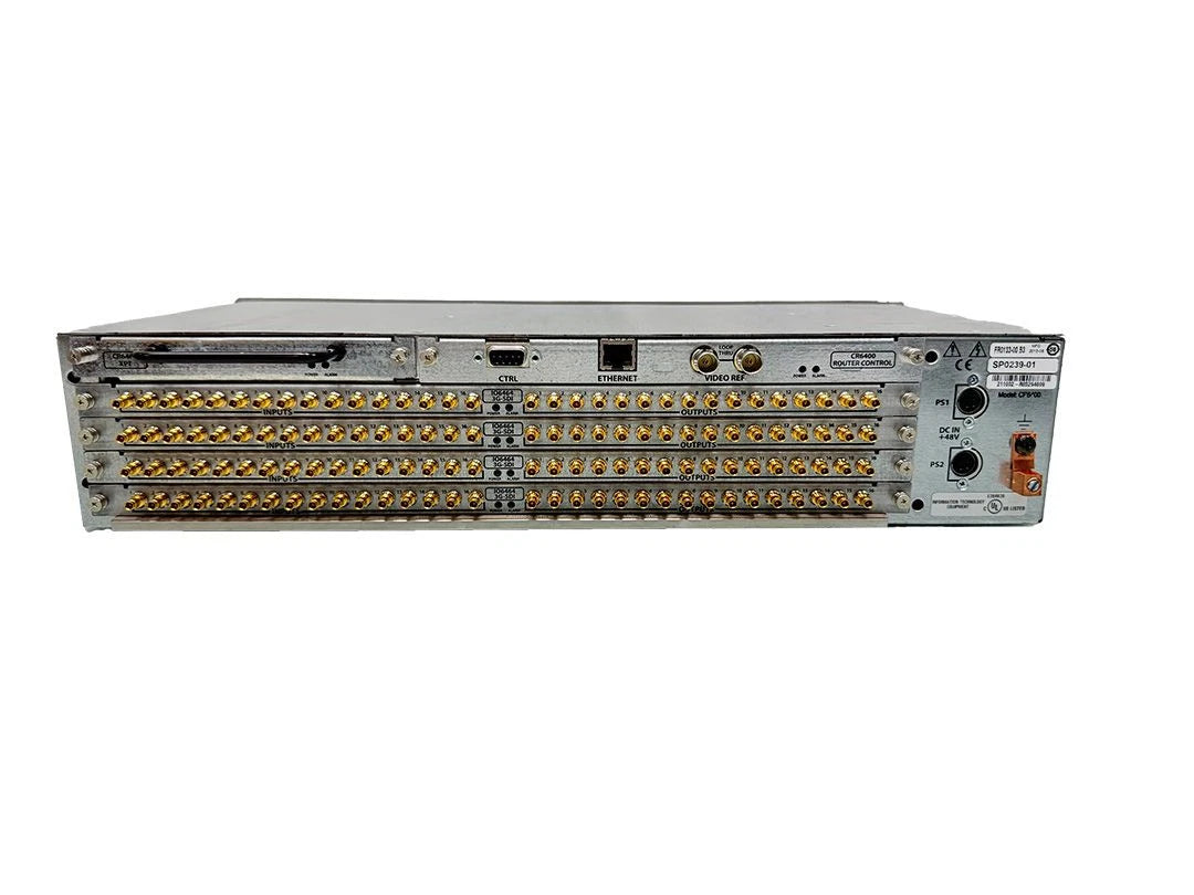 Miranda CR6464-3GIG 64x64 Single Link 3G HD Serial Digital Video Router