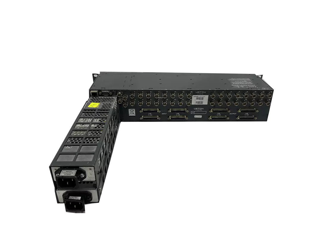 Leitch PANACEA P16X16VA 2RU Video Router SD with Embedded Audio
