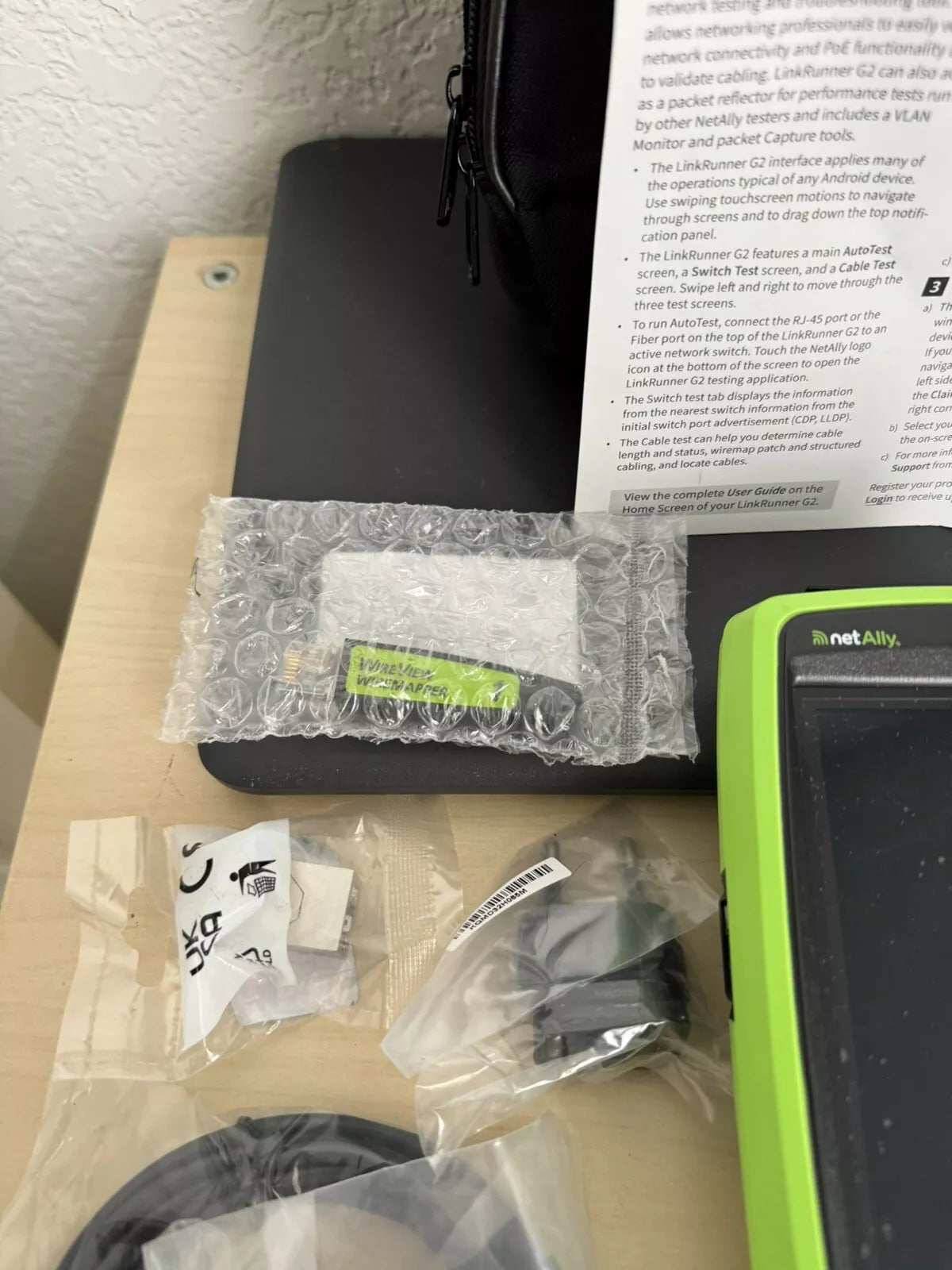 NetAlly LinkRunner G2 Smart Ethernet & Network Tester Kit - NEW