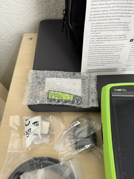 NetAlly LinkRunner G2 Smart Ethernet & Network Tester Kit - NEW