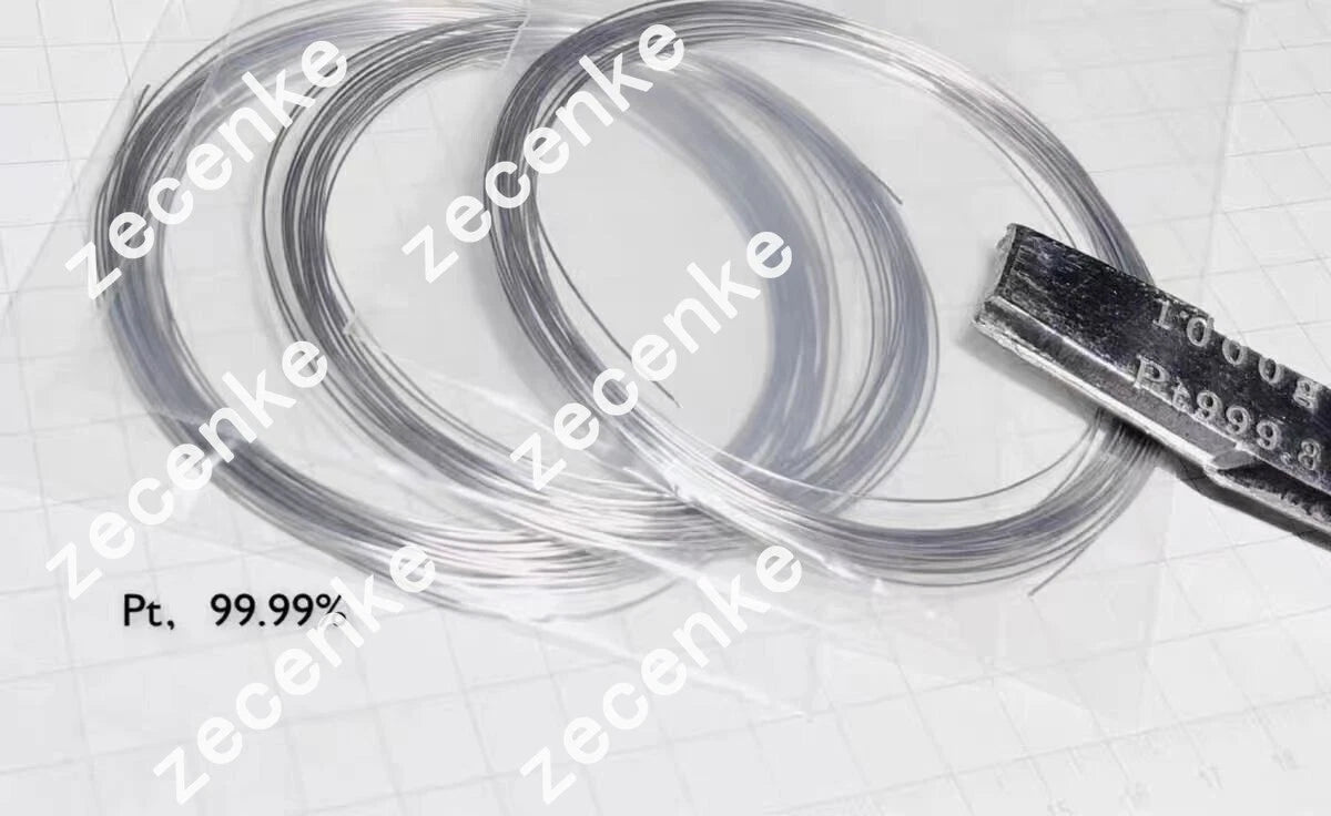 99.95% Purity Palladium Pd Wire Sample 1mm Diameter 10mm Length