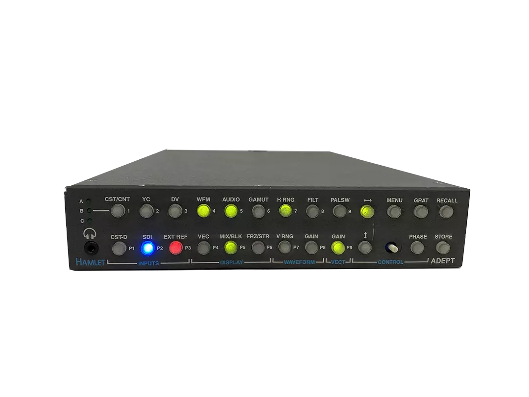 Hamlet A700WVA Adept Analog Waveform Vectorscope and Audio Monitor