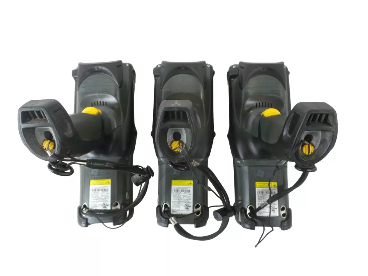 LOT of 3 Motorola MC9000-GKOHCEQA661 Barcode Scanner Bundle
