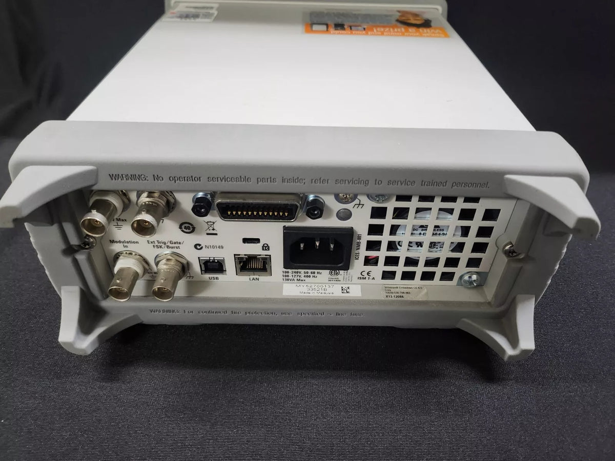 Agilent 33521B 30 MHz Waveform Generator with Arb (0137)