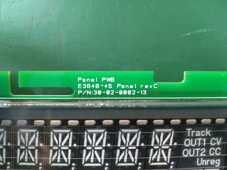 Agilent Keysight E3640A~E3645A Front Panel Display & Keyboard PCB assembly Parts - XG eqpt