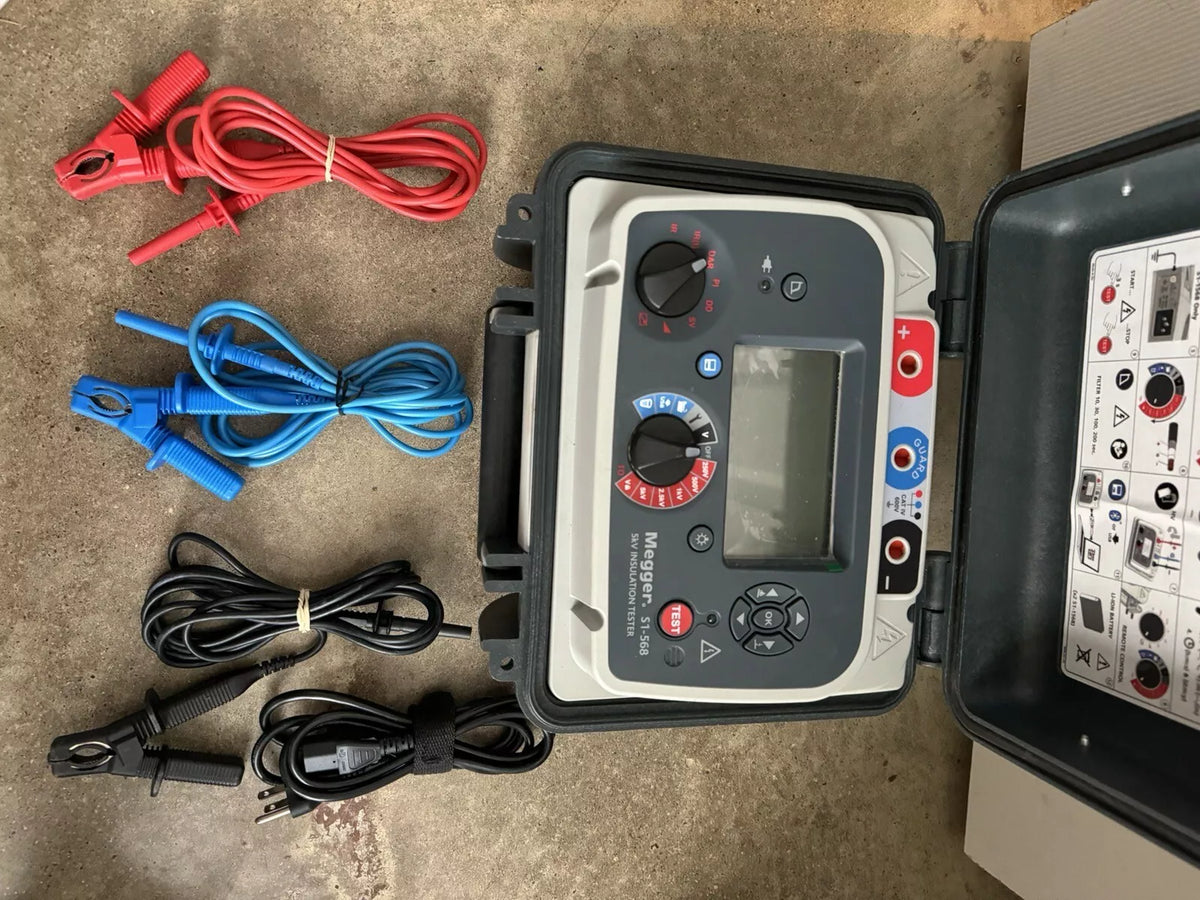 Megger S1-568 5 kV DC Insulation Resistance Tester