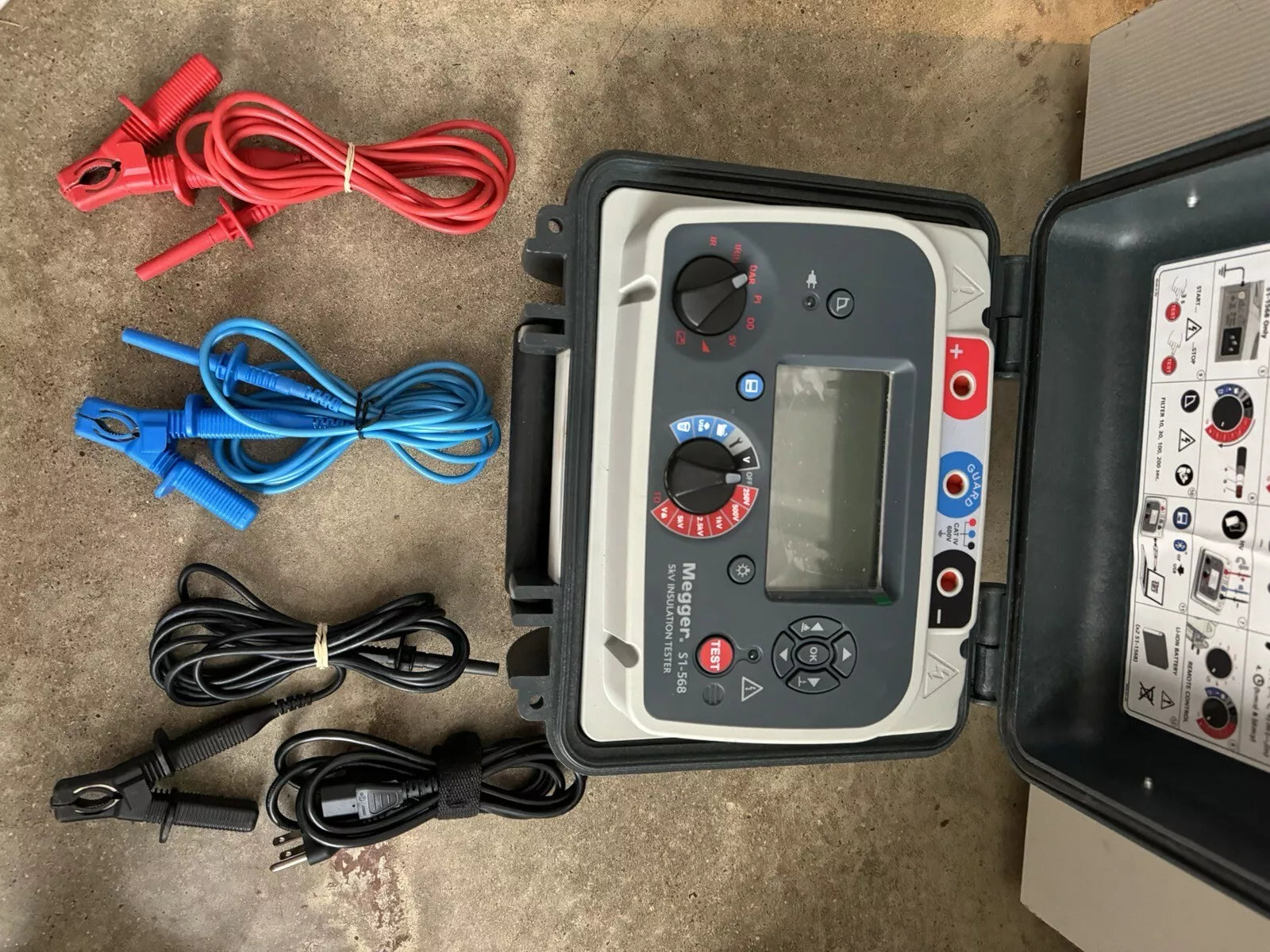Megger S1-568 5 kV DC Insulation Resistance Tester