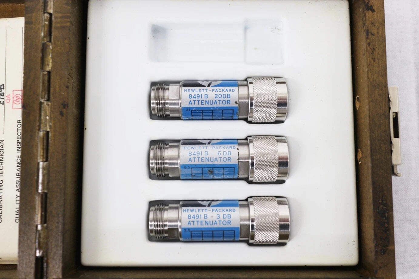 HP 11582A Attenuator Set(20dB/6dB/3dB)
