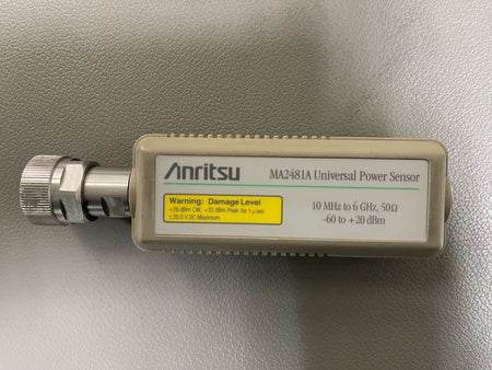Anritsu MA2481A Power Sensor 10MHz to 6Ghz, N connector, -60 to +20dBm - XG eqpt