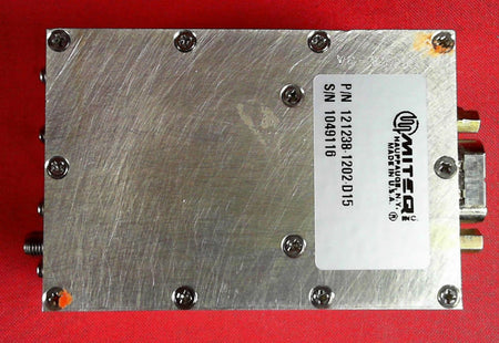 Miteq 121238-1202-D15 RF Amplifier with 15 dB Gain