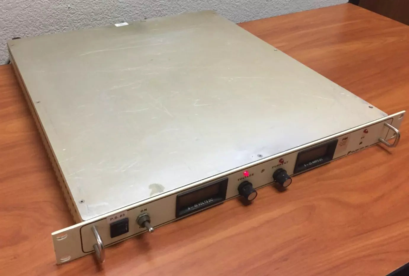 Power Ten 3300D-4025 DC Power Supply 115V 60Hz