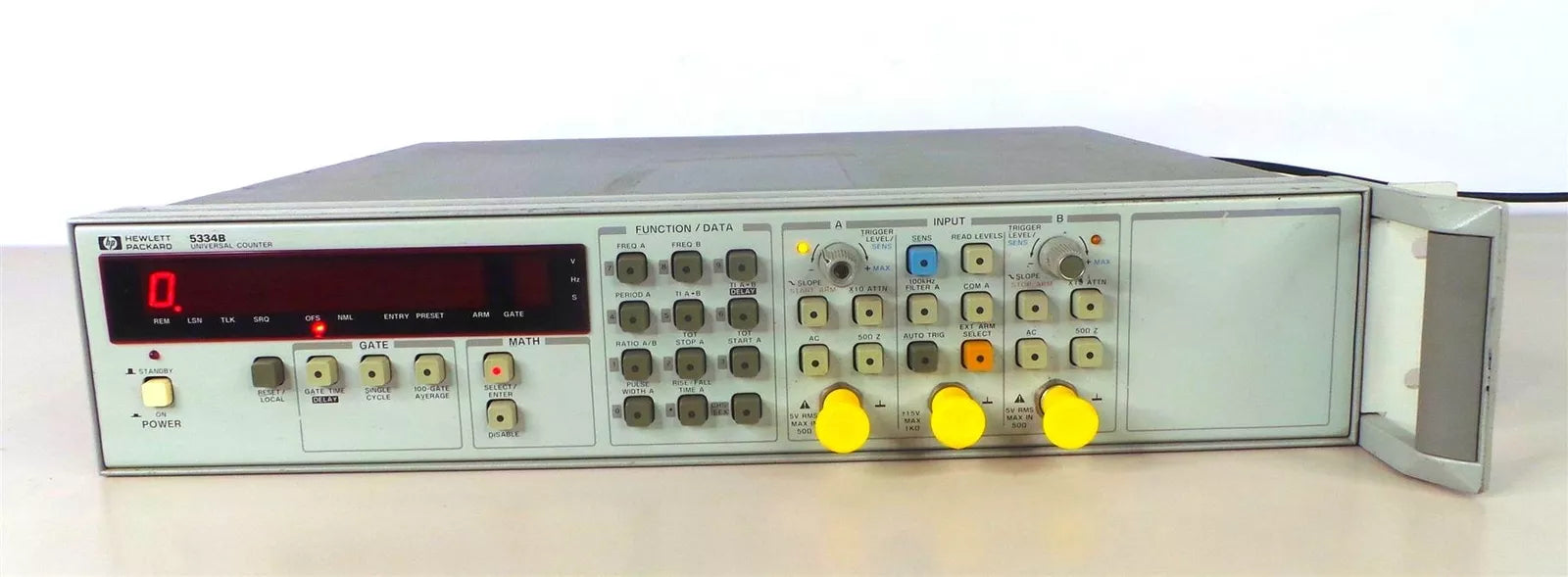 HP 5334B Universal Counter with High Accuracy and Advanced Features
