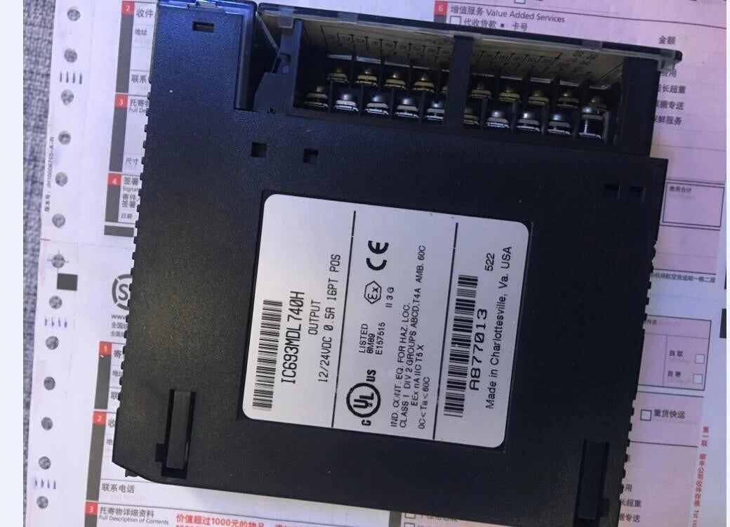 GE Fanuc IC693MDL740H Digital Output Module 12/24VDC