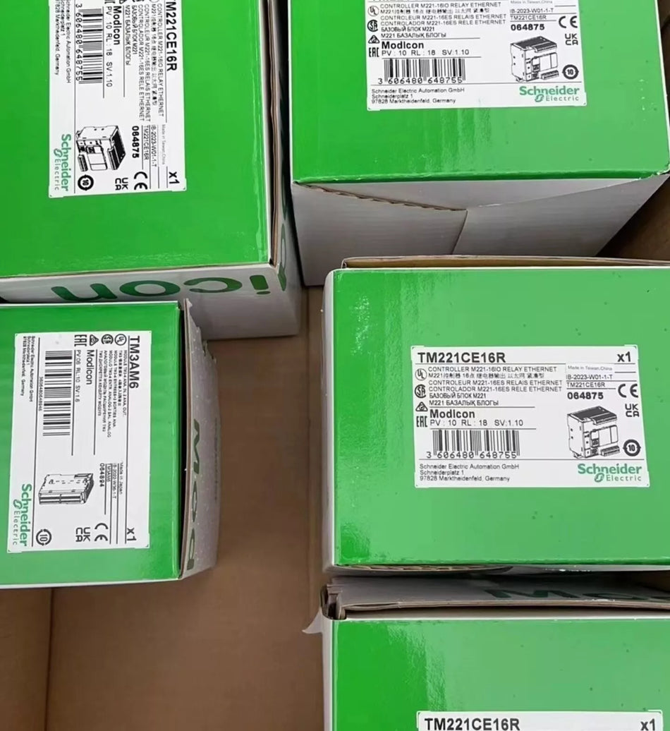 1 pcs New Schneider TM221CE16R PLC module In Box