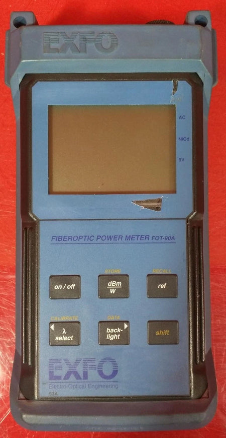 Exfo FOT-92AX Fiber Optic Power Meter S/N 80234-2S