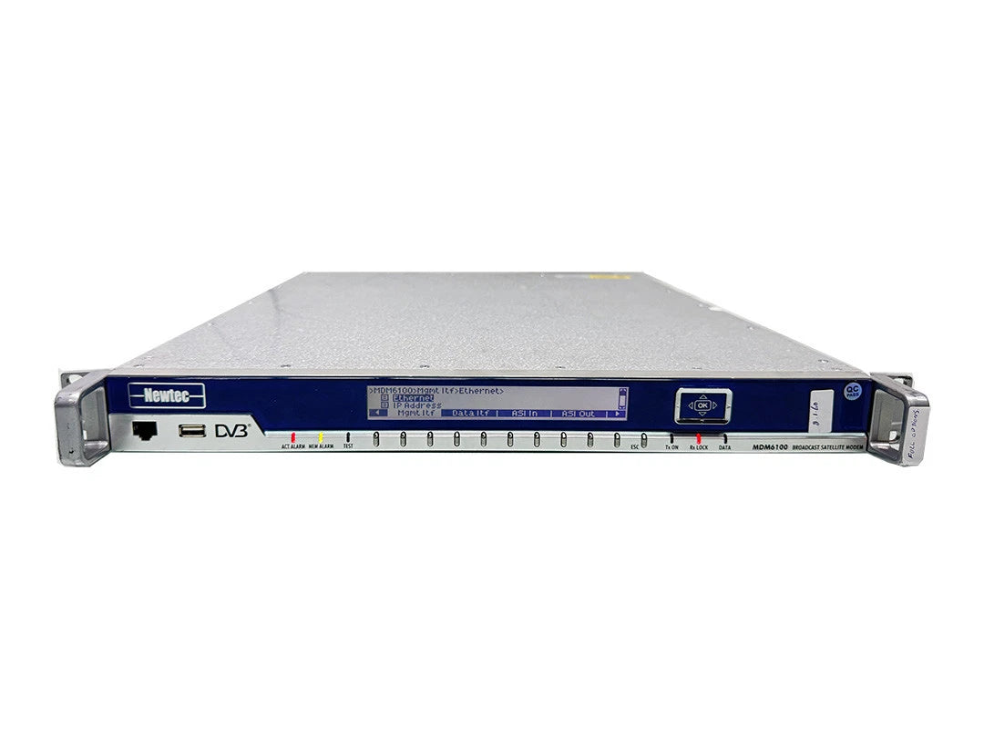 Newtec MDM6100 Satellite Modem 2.1.60.79070 with Full Feature Support