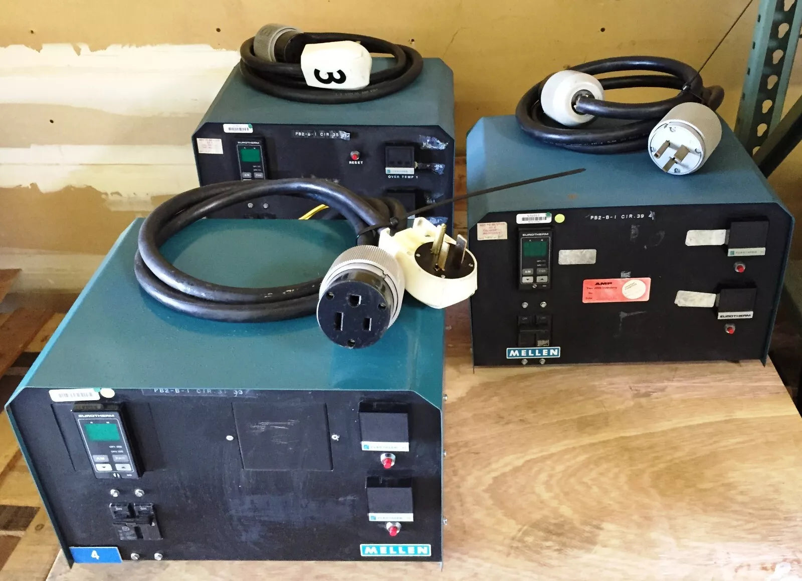 Mellen TT13-6 x 36M Annealing Tube Furnace with Mellen 2-Zone Temp Controller