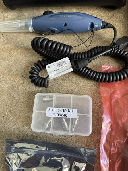 Fluke Networks DSX-5000 Versiv Cat6 Cable Certifier Tester Kit & FI-1000-Kit