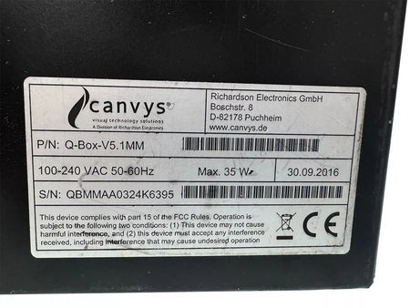 Autocue Canvys Q-BOX-V5-1MM Video Wall Processor