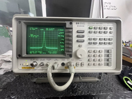 8560E Spectrum Analyzer with Tracking Generator 002 CALD w/ Cert