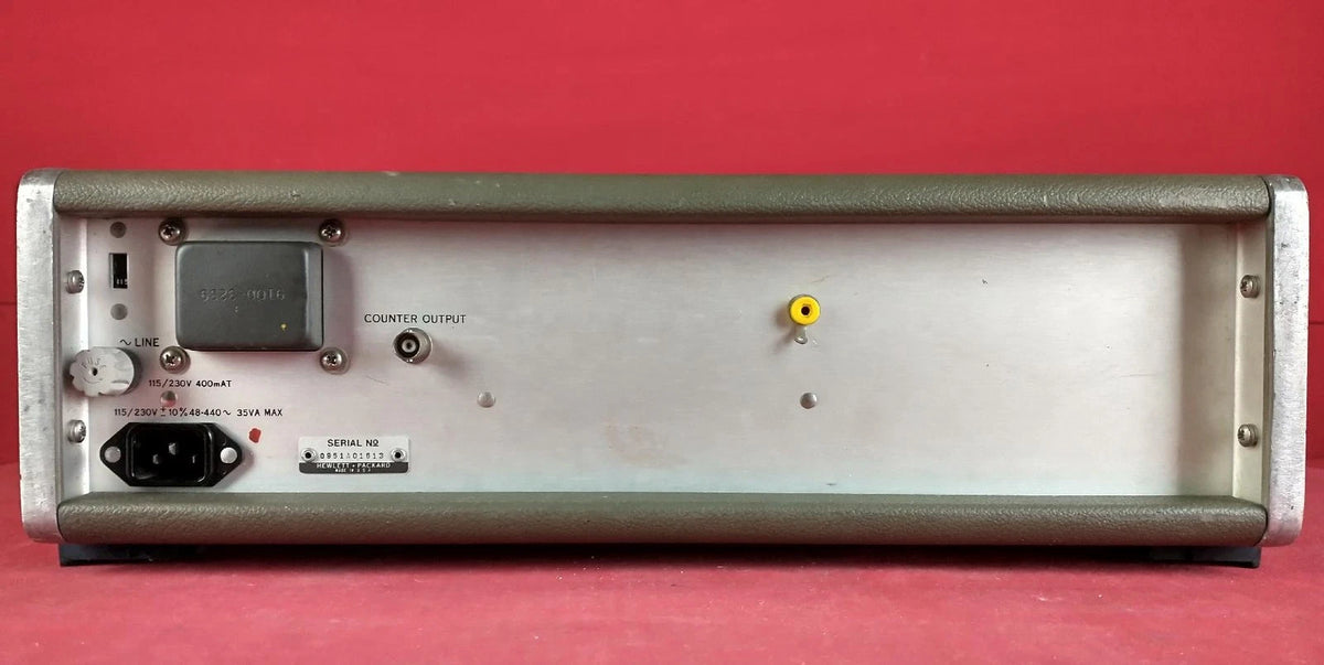 HP Hewett Packard 654A Test Oscillator 10 Hz to 10 MHz