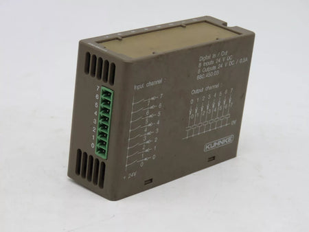 Kuhnke 680.450.03 Digital I/O Module 24VDC