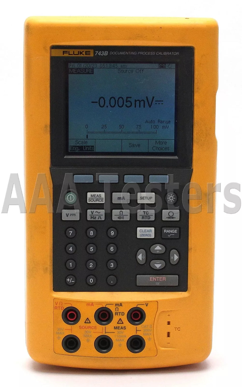 Fluke 743B Documenting Process Calibrator 743