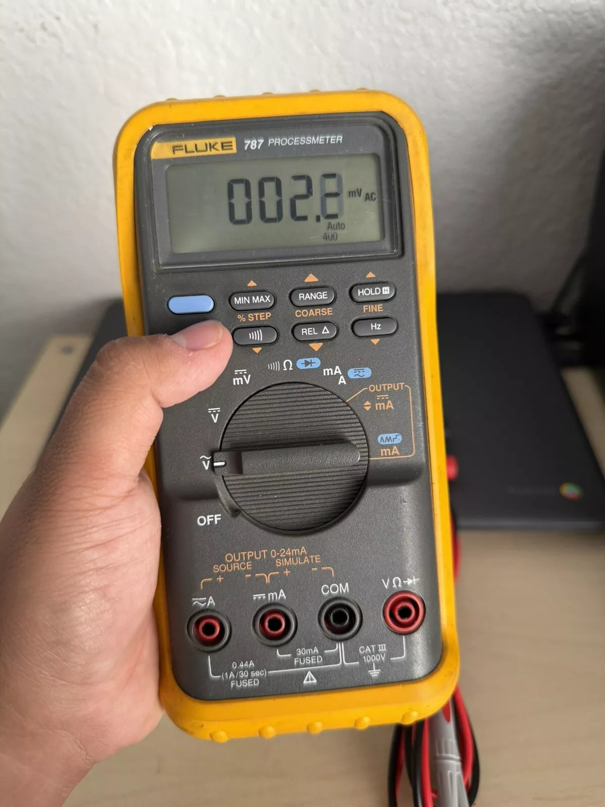 FLUKE 787 Processmeter with Leads - Fast Shipping (Tested)