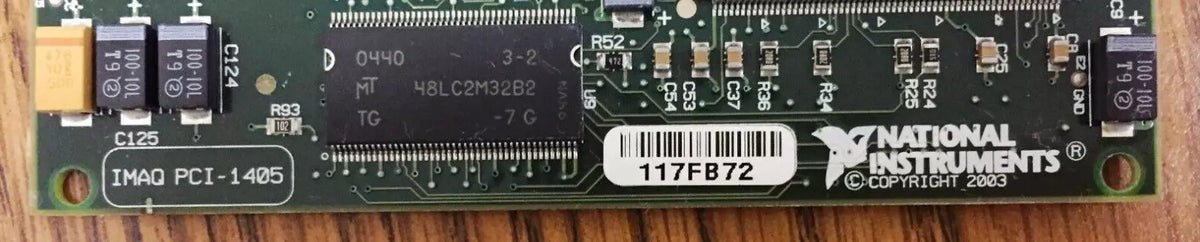 National Instruments PCI-1405 Frame Grabber Card