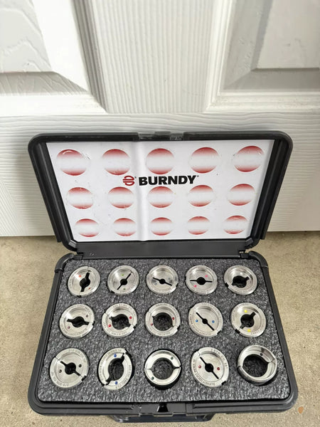 Burndy UDIEKITCU 15pc U-Type Die Kit Set 6AWG to 750KCMIL