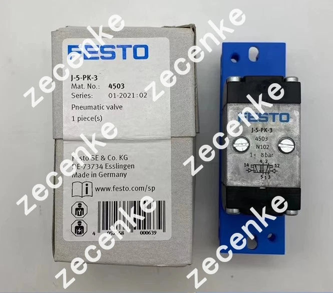1PC New FESTO J-5-PK-3 4503 Pneumatic Valve - J5PK3