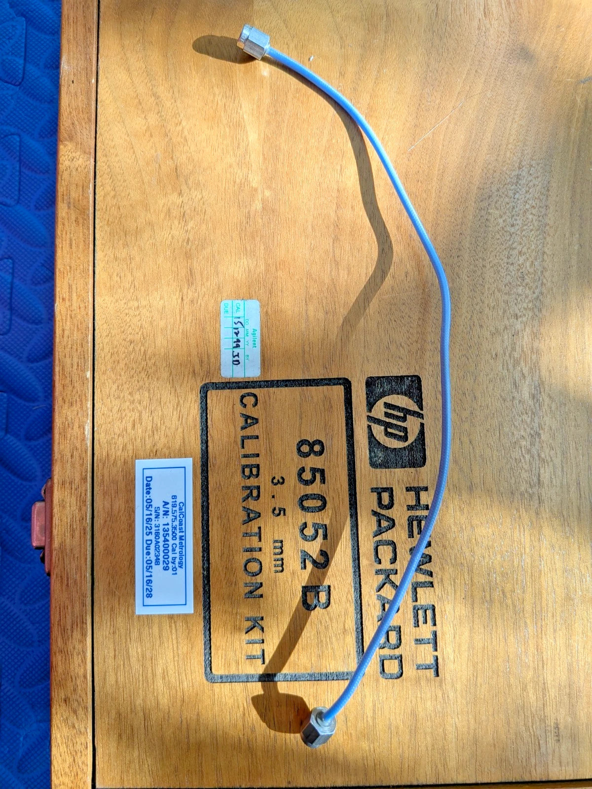 Huber & SUHNER Minibend Flex Cable! 50 GHz! Sma/3.5mm LIMIT 1 MAX! R-14" 35 Cm